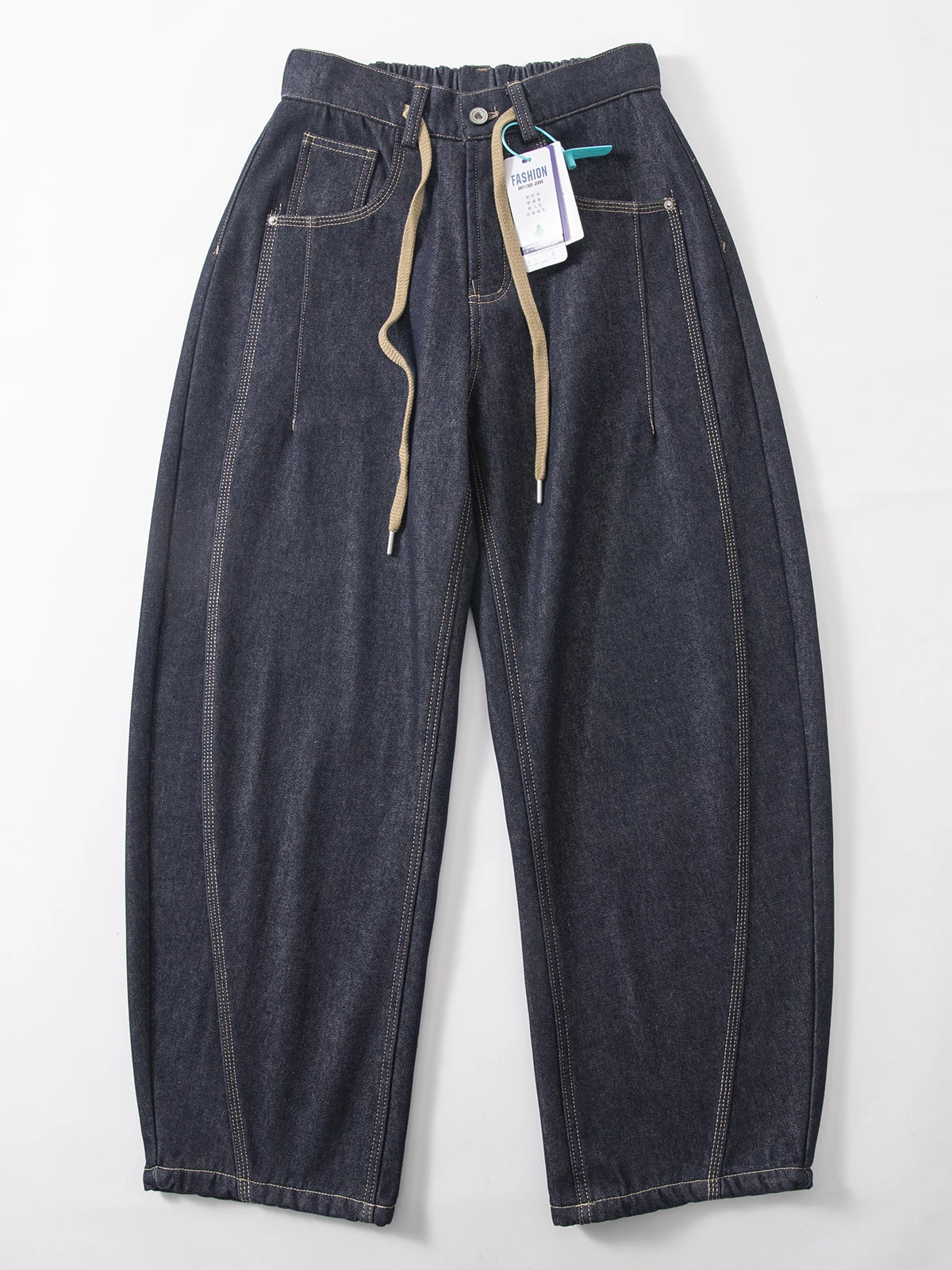 

Мужские зимние утепленные джинсы прямого кроя на флисовой подкладке, вельветовые, облегающие, комфортные, теплые, в уличном стиле