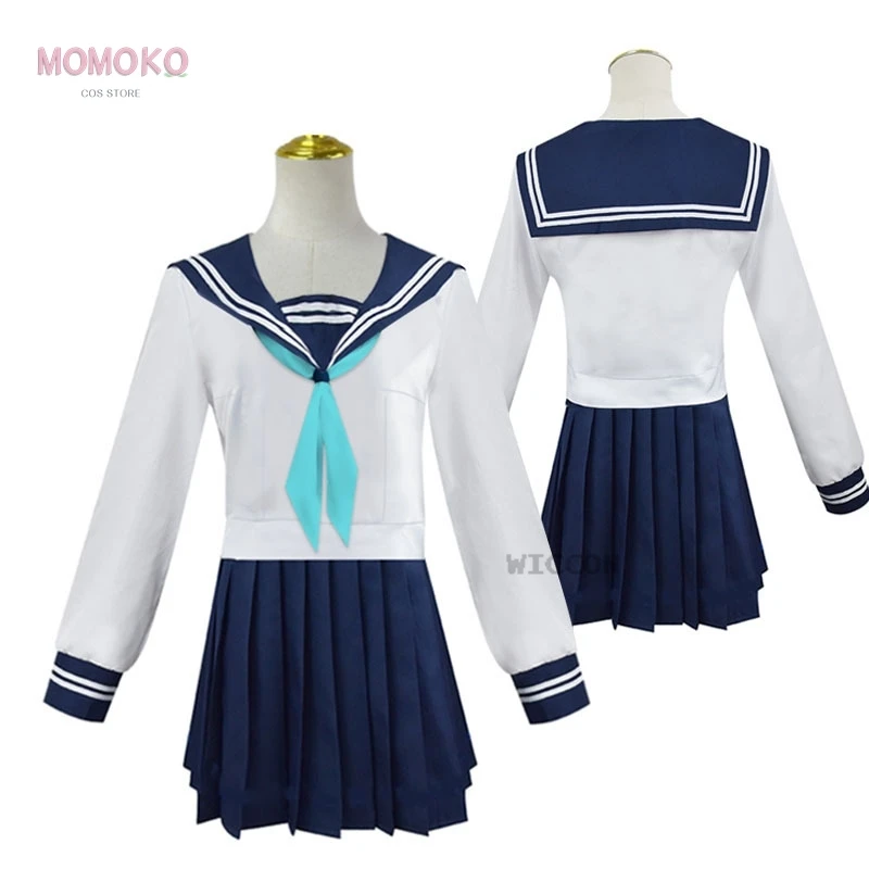 

Koshi Torako Shikanoko Nokonoko Koshitantan Anime School Uniform JK Disguise Halloween Party Sailor Suit Skirt Koshi Torako