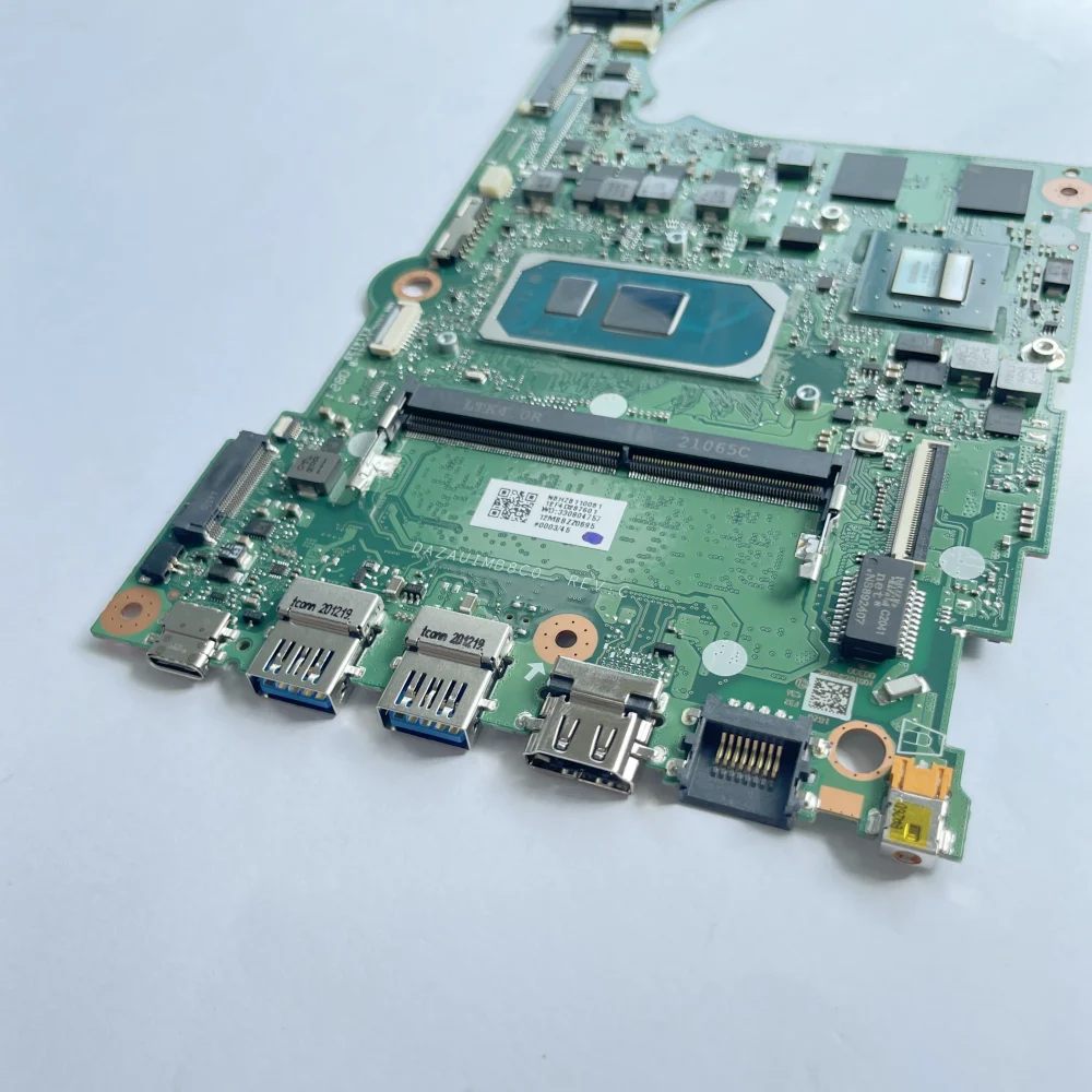 Imagem -06 - Placa-mãe Portátil para Acer Aspire A51555 A315-57 Cpu I51035g1 N17s-g5-a1 Mx350 2g Ram 4gb Nbhzb11008 100 Testado ok Dazauimb8c0