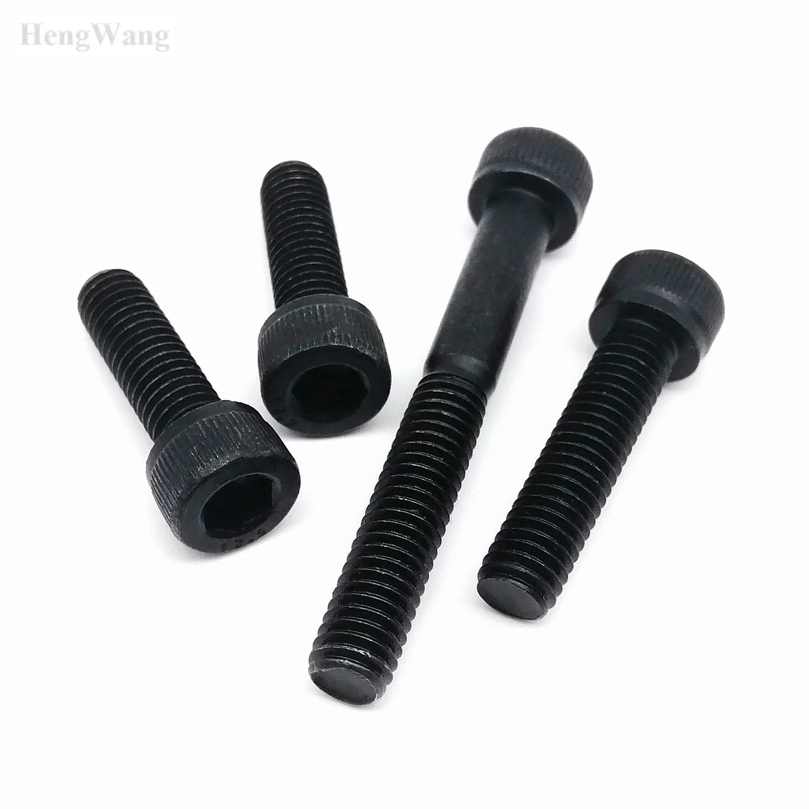 Allen Hexagon Socket Head Cap Bolt Screw Grade 12.9 Alloy Steel Black M2-M8 (M2.5 M3.5) Lengthened Over Long 200mm
