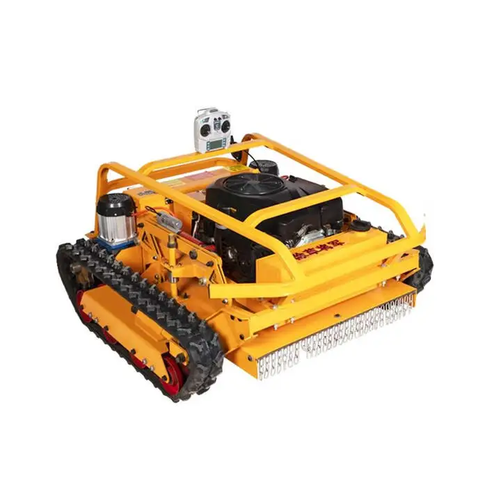 Rasenmäher Haushalt kleiner selbstfahrender Rasenmäher mit Allradantrieb und Raupenmäher