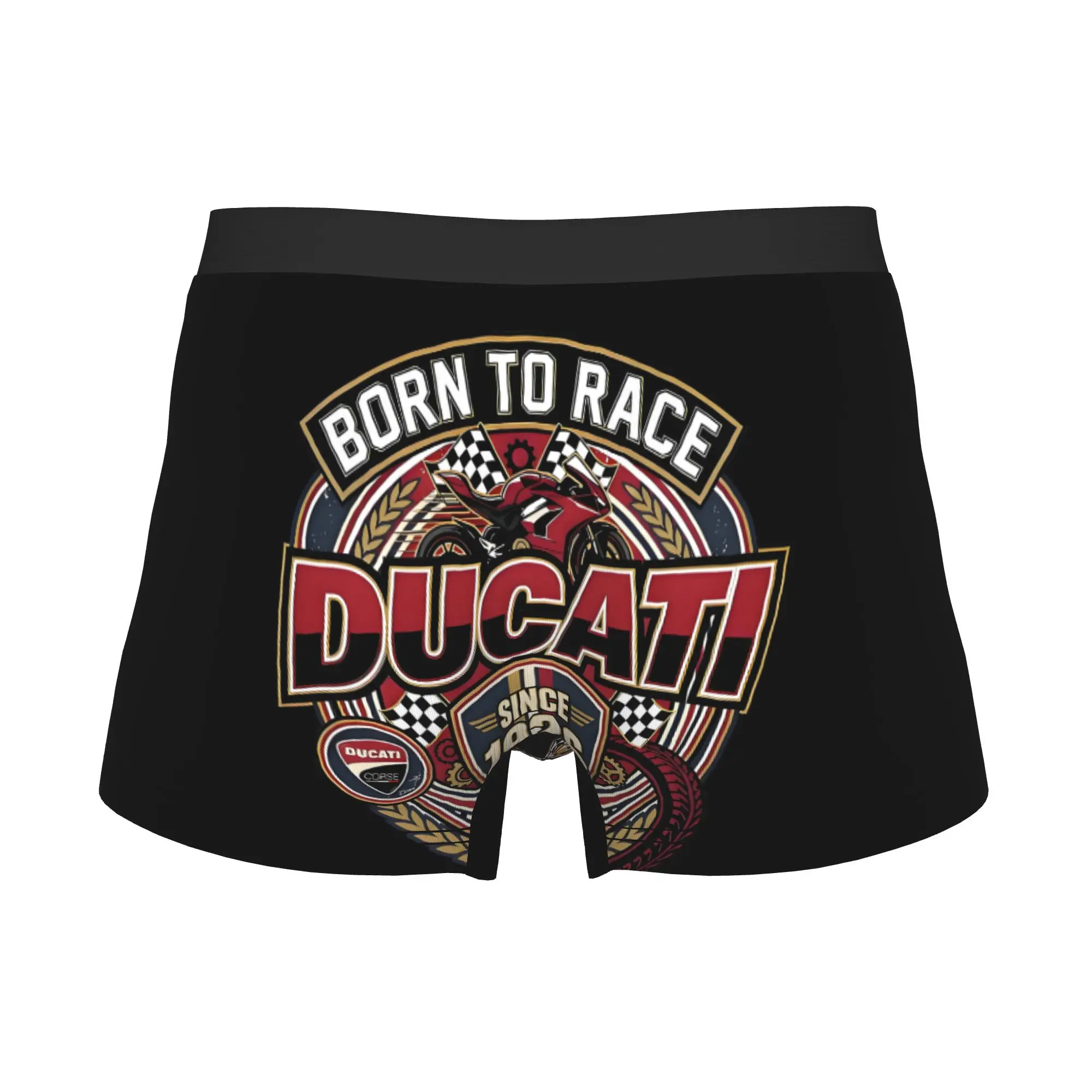 Fashion Ducatis Racing Boxers Shorts Panties Men's Underpants Comfortable  Briefs Underwear