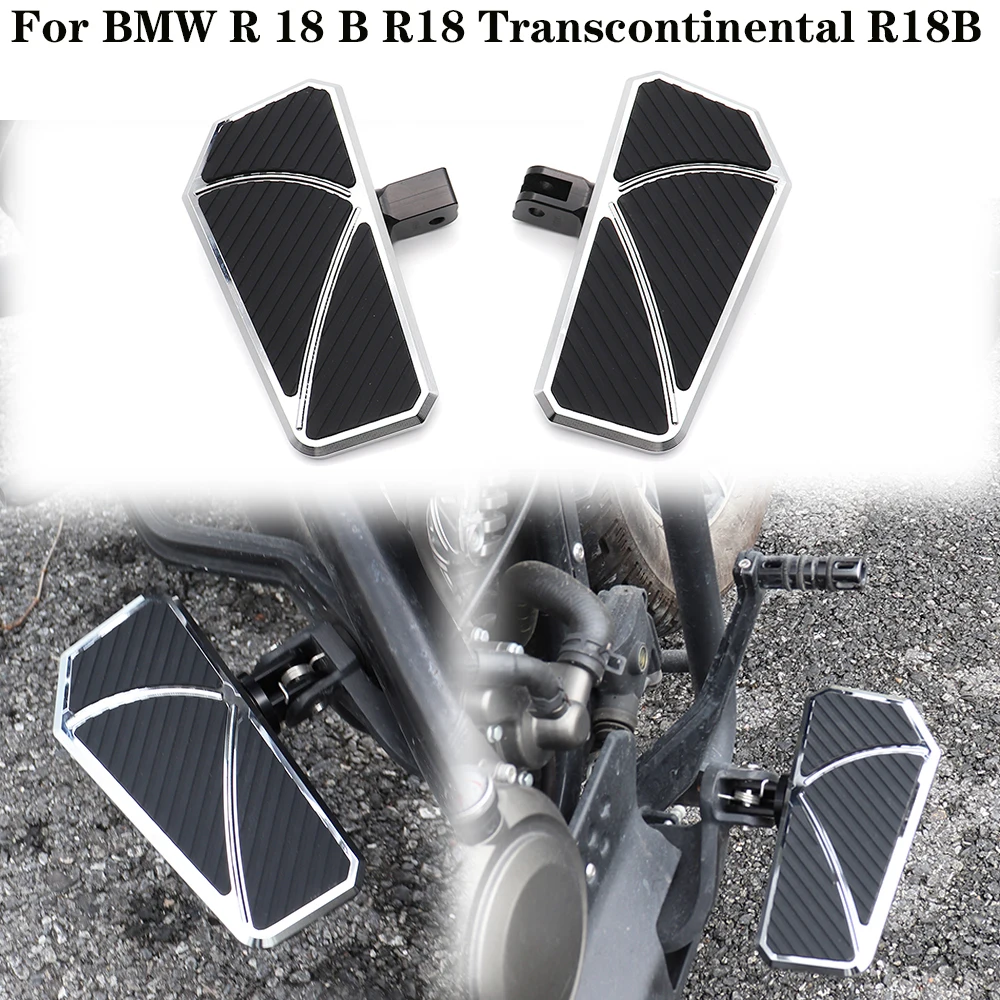 

Motorcycle Driver Passenger Footboard Rider Floorboards Front Rear Footrest Fits For BMW R 18 B R18 Transcontinental R18B