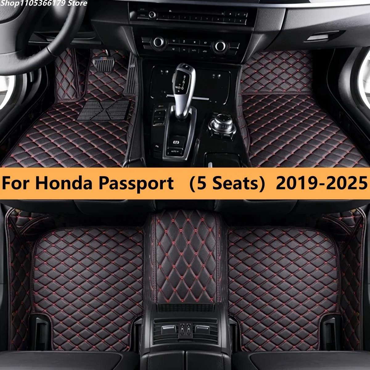 

Auto Floor Mats Fit For Honda Passport （5 Seats）2019 2020 2021 2022 2023 2024 2025 Floor Mat Car Mat Accessories Interior