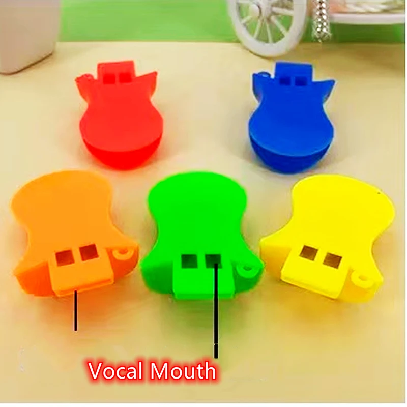12PCS Colored Duck Tongue Whistle Sports Party Toy Baby Shower Birthday Party Gift Pinata Filled Kindergarten Treasure Box Prize view 2