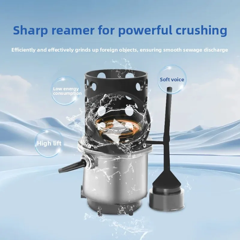 Household Automatic Sewage Pump, Household Sewage Fully Automatic Cutting, Shredding, and Lifting Device