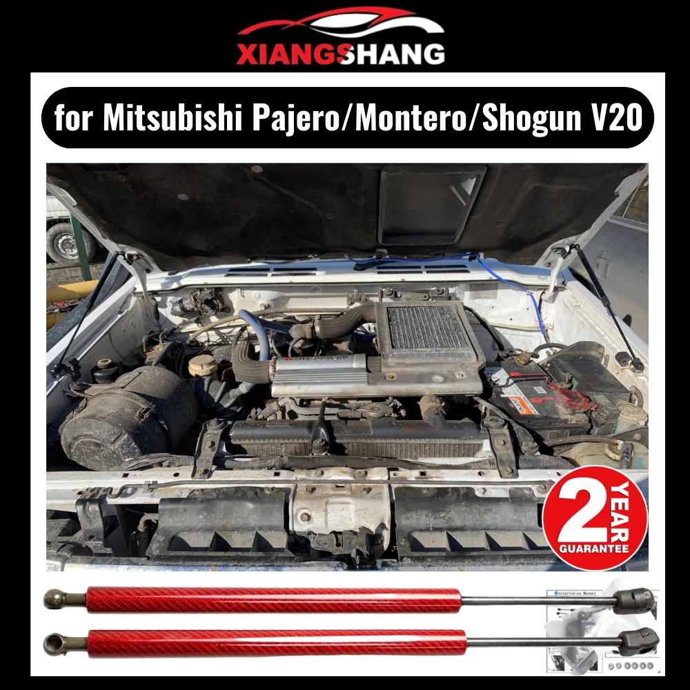 for Mitsubishi Pajero 1991-1999 V20 NH NJ NL Front Hood Bonnet Modify Gas Struts Shock Spring Damper Lift Supports Absorber