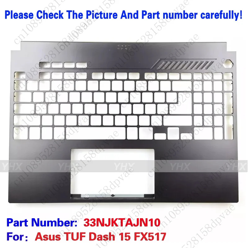 

GYX новинка для Asus TUF Dash 15 FX 517, упор для рук, лицевая панель клавиатуры, игровой ноутбук 33NJKTAJN10.