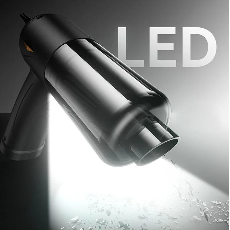 Mini aspirateur de voiture Portable, dépoussiéreur portatif sans fil haute puissance pour la maison et la voiture, conception compacte