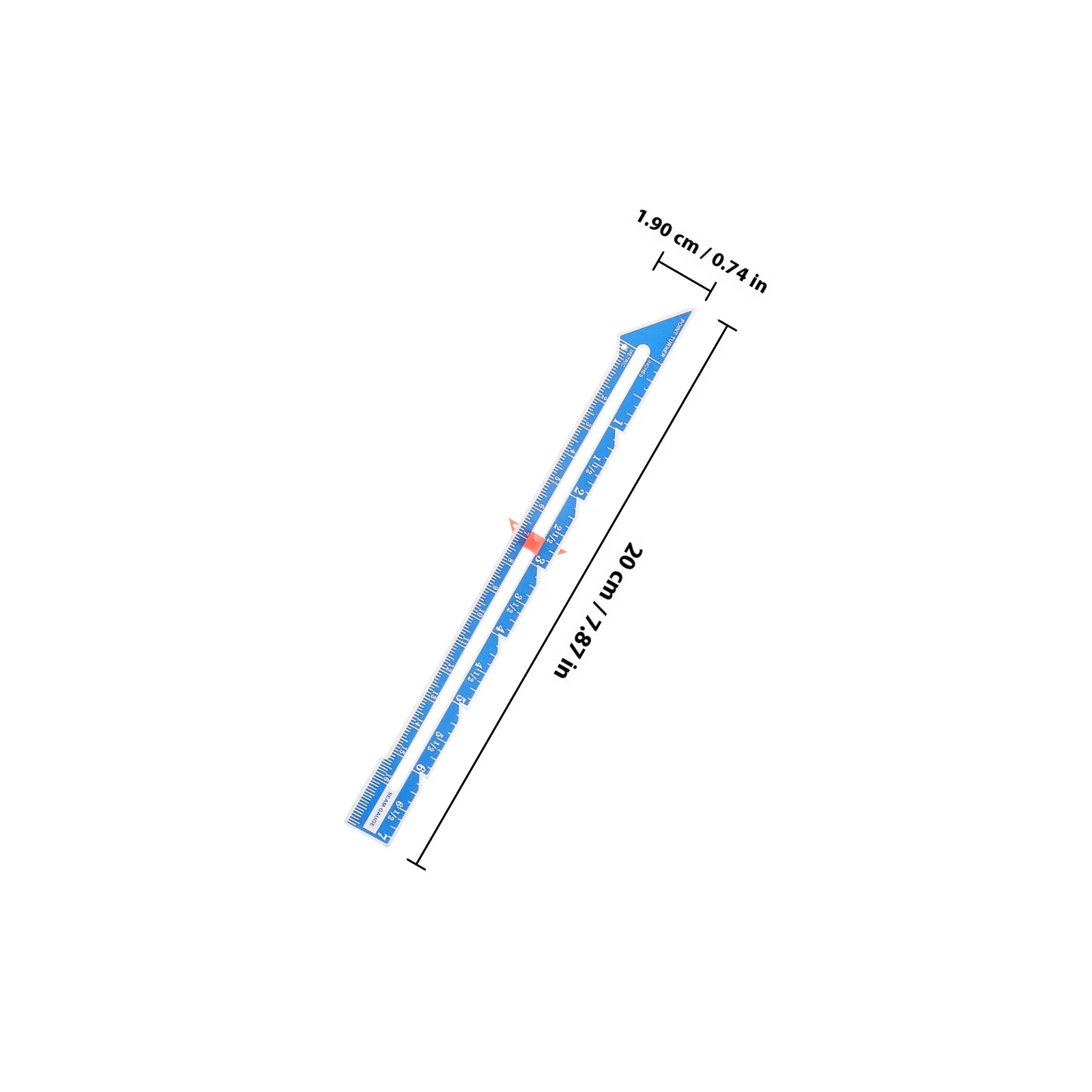 3 個の縫製ゲージ使いやすい生地定規キルティング初心者用品裾の深さボタン間隔 DIY クラフトツール