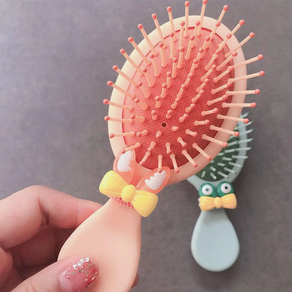 

2pcs Airbag Comb Cartoon Lightweight Kids Hairbrush Smooth Fine Hair Accessories Teeth For Scalp Care Hair Accessories