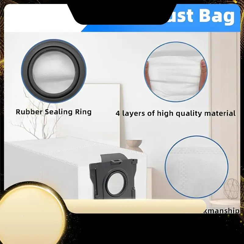 

X40A_XA-для робота-пылесоса Dreame D10 Plus Gen 2, аксессуары RLD32GD, основная боковая щетка, фильтр Hepa, швабра, тканевые мешки для пыли