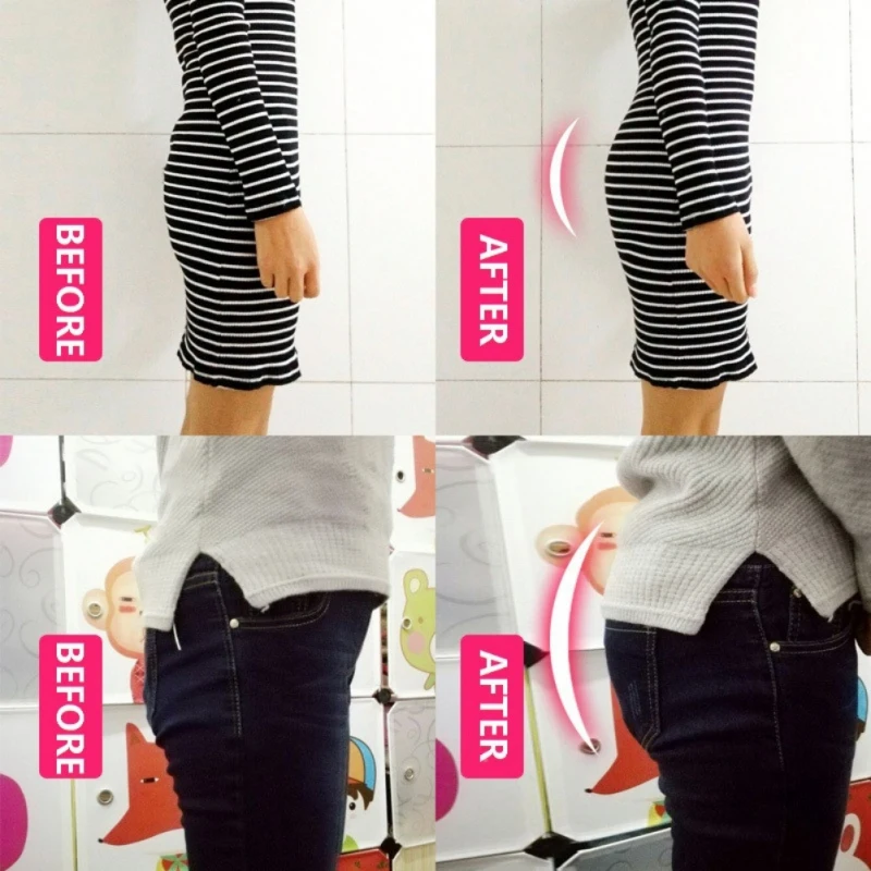 المرأة مبطن سراويل داخلية سلس بعقب رافع الورك محسن اللباس الداخلي منصات الورك ملابس داخلية ضئيلة مثير #4