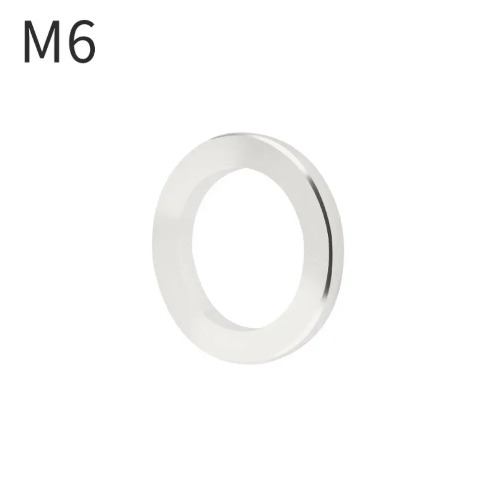 M5/M6 Bike Brake Flat Washer Anodizing Process Titanium Alloy Bike Bolts Gasket Durable Colorful Bicycle Spacer Pads Bike Brake