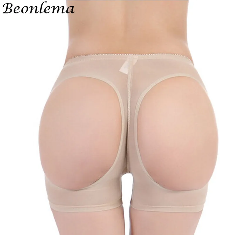 Ropa interior Sexy para mujer, bragas huecas, levantador de glúteos, moldeador de cuerpo, piel negra, malla fina, calzoncillos cómodos transpirables