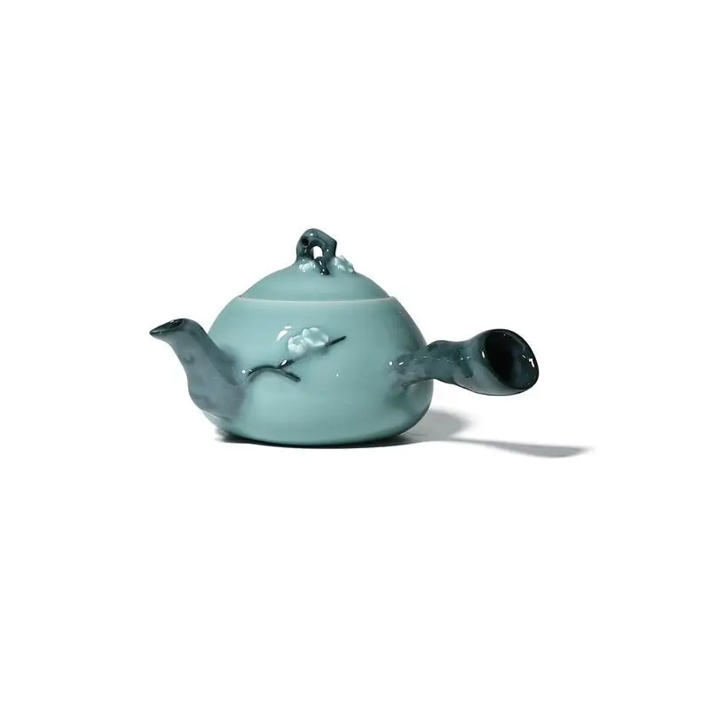 

Side handle pot, high-end handmade tea set Chinese style, tea single pot
