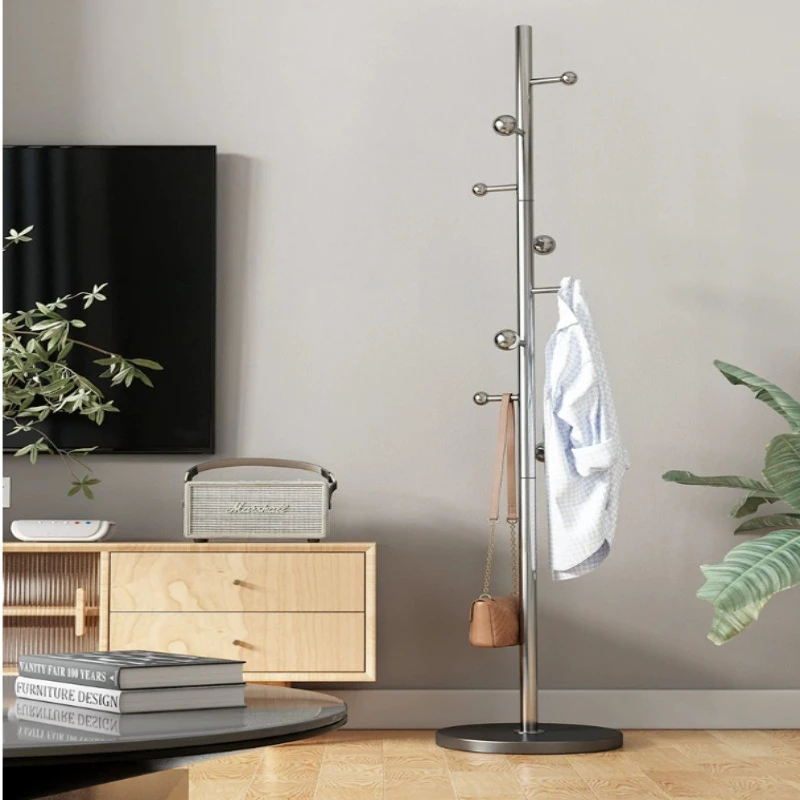 Stainless Steel Office Clothe Rack Bedroom Luxury Kitchen Coat Rack Jacket Modern Mueble Recibidor De Entrada Entrance Furniture