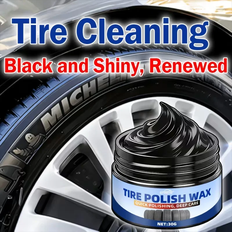 30g Quick Polishing Tire Wax by QIFENGHE - Deep Care Formula