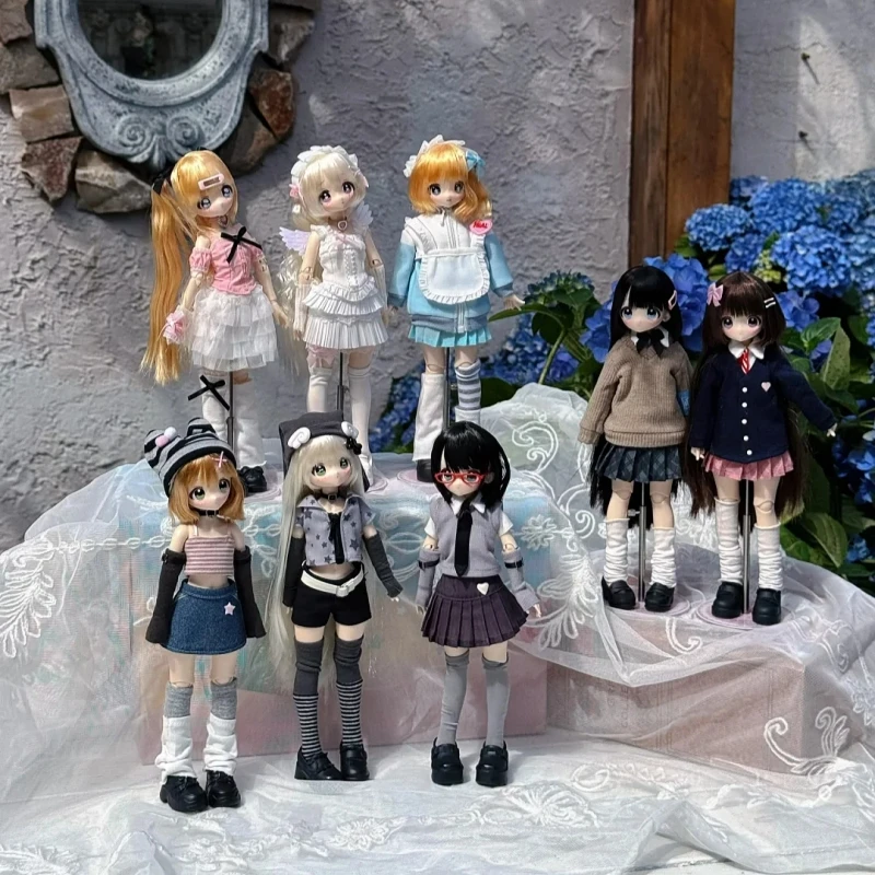 Hot Dont Touch My Bangs 1/6 Scale Ball Jointed Doll Blind Box Kawaii Anime BJD Figure Cute Character Model Collectible Toy Gift view 4