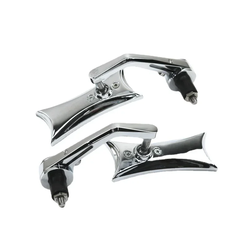 

Chrome 7/8" Handlebar End Mirror Custom Cafe Racer Bobber Old School ATV Rat