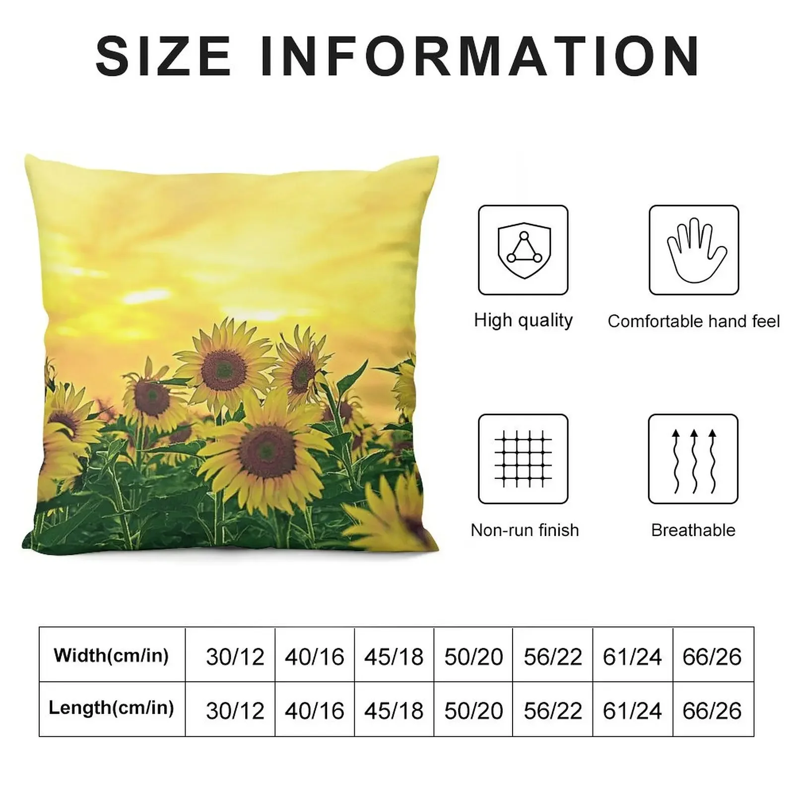 Sunflower Blaze Throw Pillow christmas decorations for home 2025 luxury home accessories pillow