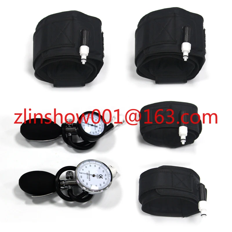 

New Arrival Blood Flow Restriction Occlusion Compression Straps Band OEM BFR Workout Wraps Air Cuff for Muscle Growth