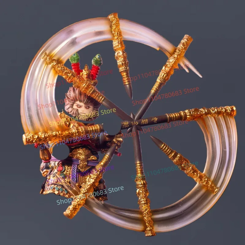 

Строительные блоки MOC, черный миф: Wukong, мини-фигурка, сборная модель, фигурка, мультяшная аниме, декоративная игрушка, подарок, коллекционная