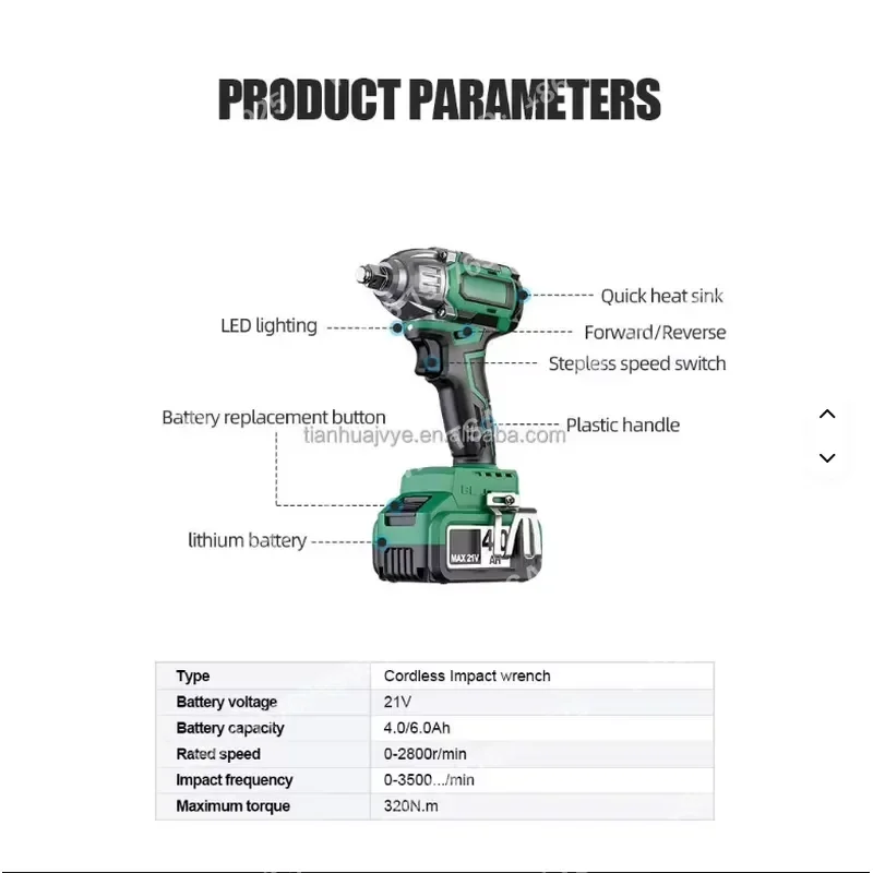 High-quality Portable 5-in-1 Lithium Battery Charging Power Tool Set Professional Practical for DIY Industrial