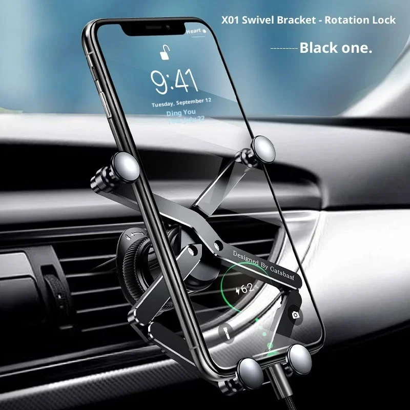 Universal Car Phone Holder Stand Dashboard Arch Bridge Base Stable Angle Adjustable for 4.7-7.2 inch iPhone Samsung Phones Dashb