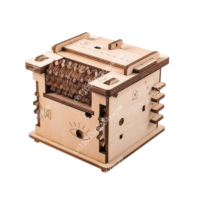 Escape Room Secret Box Mechanical Storage Case Luban Lock Educational Brain Toy For Adults Wholesale