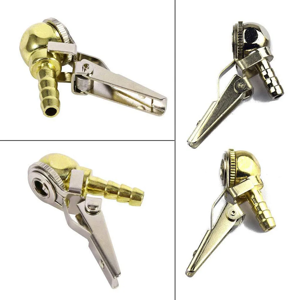 

Inflating Nozzle 1/4in Inflator Valve Nozzle Quick Inflation Pump Conversion Joint Inflation Nozzle Tire Inflation Chuck