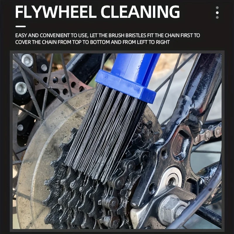 1 Buah Sikat Pembersih Rantai Sepeda Motor Sepeda Jalanan Sikat Pembersih Rantai Sepeda Alat Pembersih Rantai Port Alat Pemeliharaan