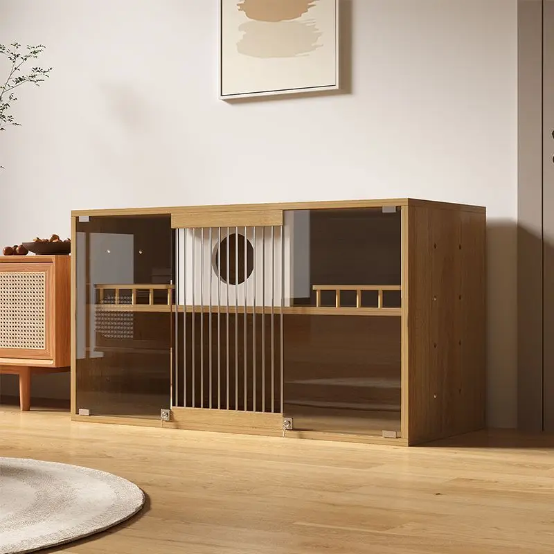 Cat house cat house house pet store solid wood display breeding cat cabinet