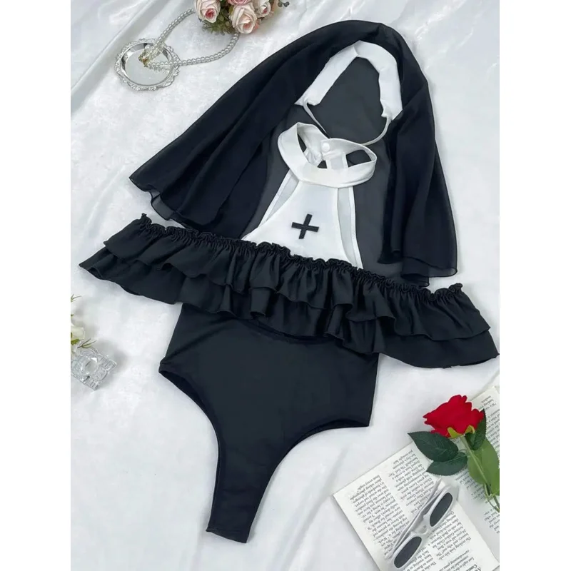 Pakaian Dalam Seksi Panas, Kostum Porno Eksotis Wanita, Cosplay Lolita, Pakaian Dalam Tanpa Selangkangan, Gaun Pembantu Prancis, Seragam, Kostum Erotis