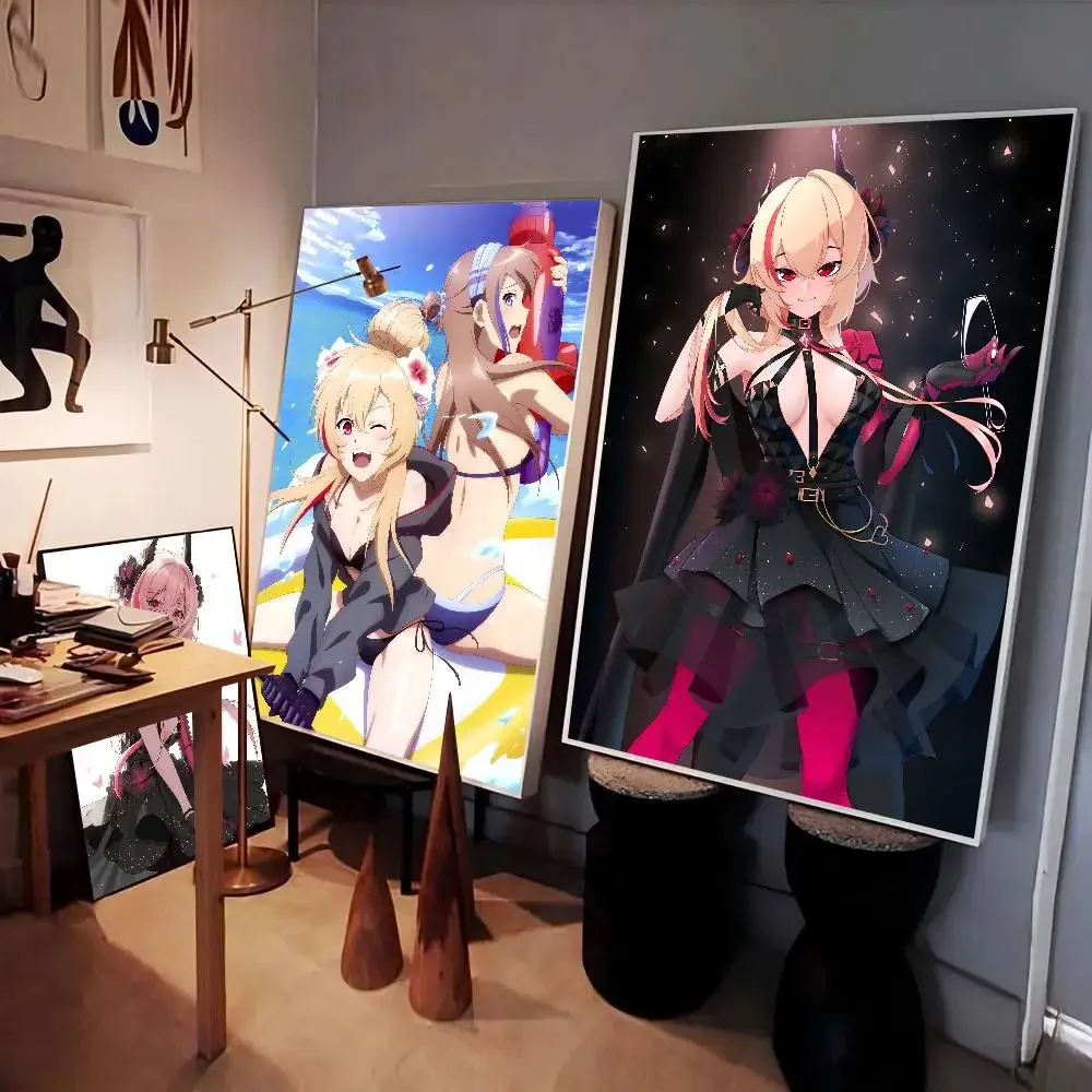 لعبة M4 sopmod ii الفتيات فرونت لاين ملصق ذاتية اللصق الفن ورقة مقاومة للماء ملصق مقهى بار غرفة جدار ديكور