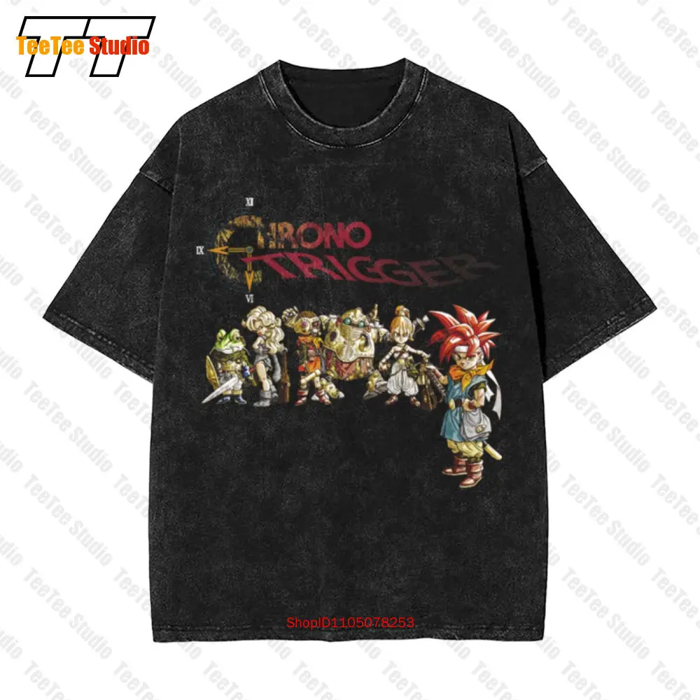 Chrono Trigger Retro Video Game Vintage Oversized T-Shirt 2BJF