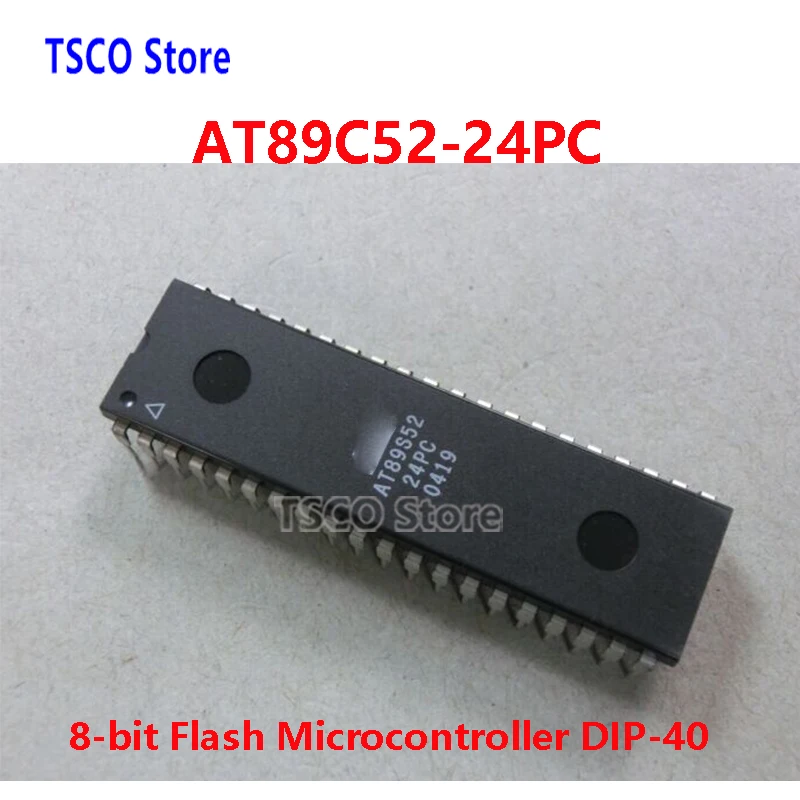 AT89S52-24PC DIP, novo, 1 pc