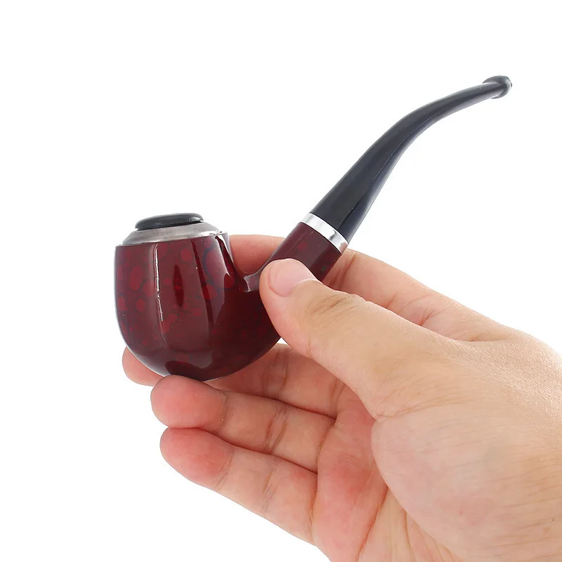 Resin Herb Tobacco Pipe Smoking  Pipe Tobacco Filter Holder Herb Tobacco Mouthpiece Pipe