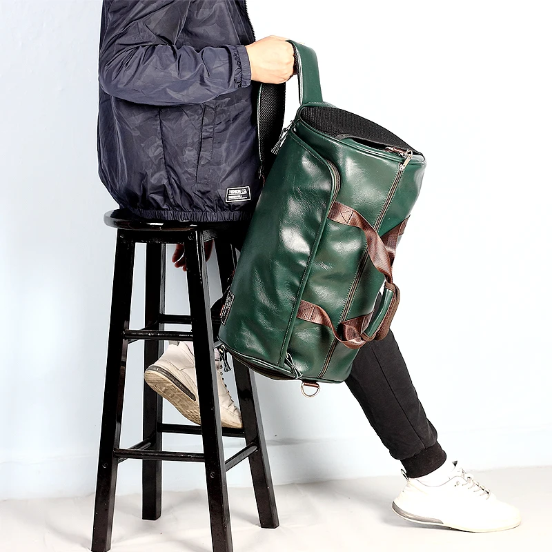 Sacos do mensageiro do ombro para homens e mulheres, separação seca e molhada, saco dos esportes, mochila da aptidão, saco da viagem