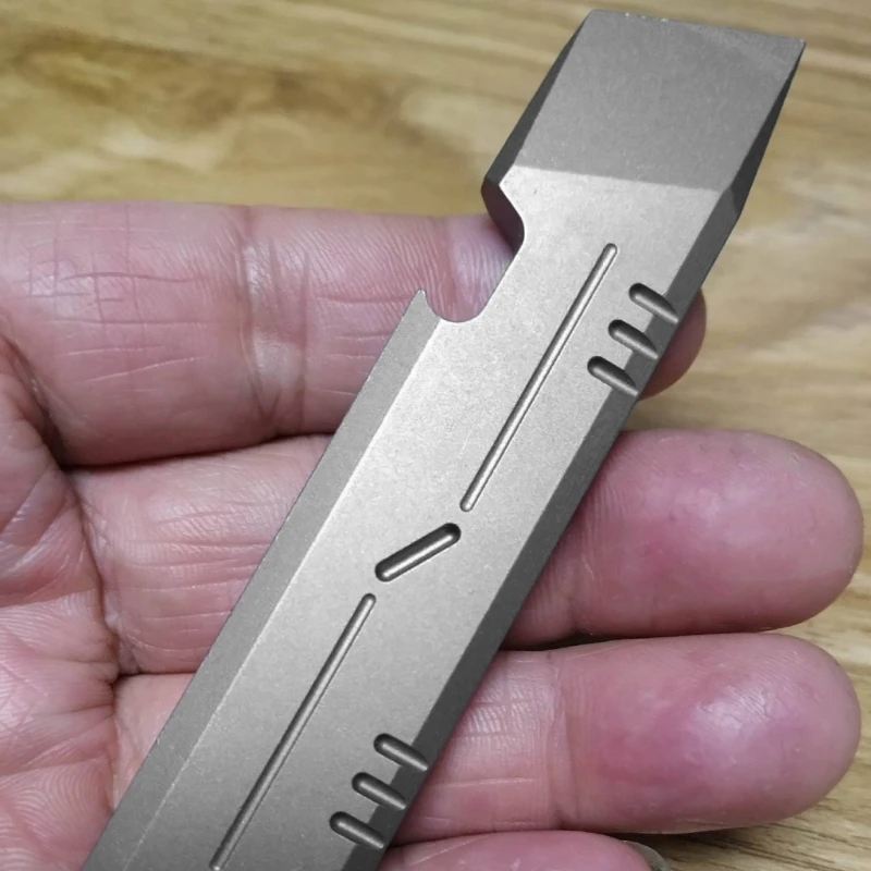 Titaniumlegering Koevoet Koevoet Sloopstangopener Gereedschap Multifunctioneel Dropship