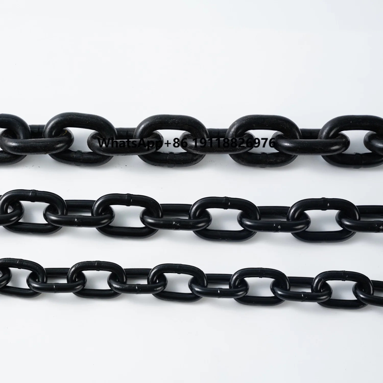 

Transport Binder Chain G80 Trailer Safety Chains with 5/16" Clevis Grab Hooks 4900 Lbs Heavy Duty Log Chain Binders