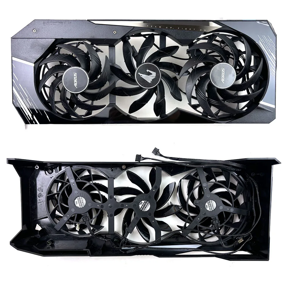 

Корпус видеовентилятора PLD10015B12H для вентиляторов видеокарты Gigabyte RTX 3080TI XTREME Кулер