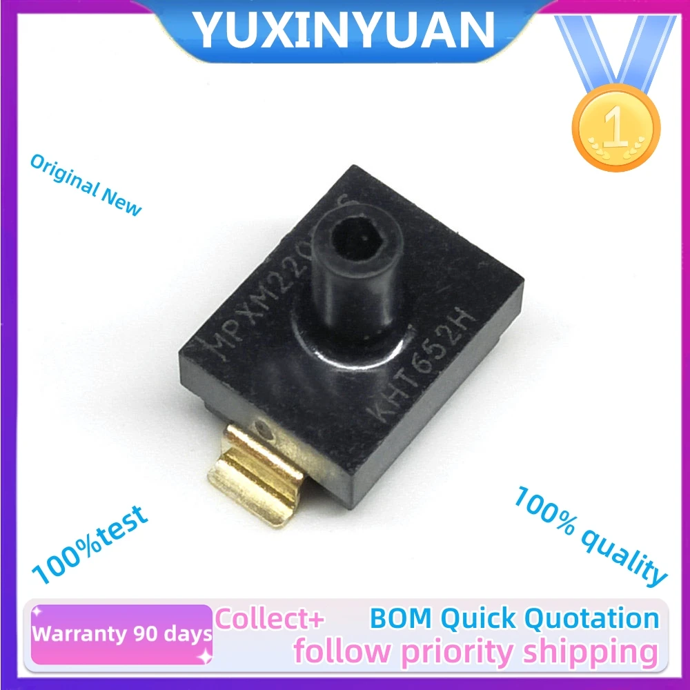 1PCs/Lot And new Original  MPXM2202GS  2202GS  SIP-5 Pressure Sensor MARK-5