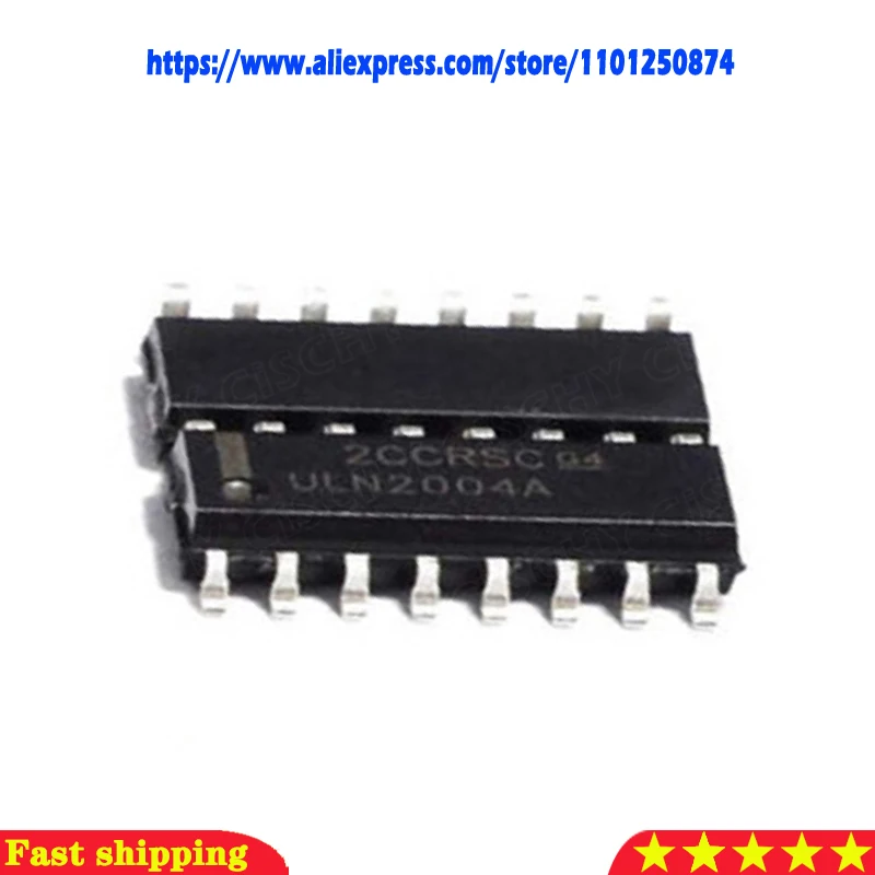 10PCS ULN2004ADR SOP ULN2004A SOP16 ULN2004 SMD ULN2004AFWG SOP-16  and original IC