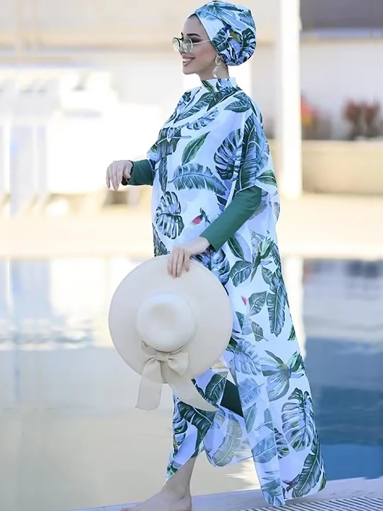 

4PCS/Set Muslim Swimwear sofia pereira