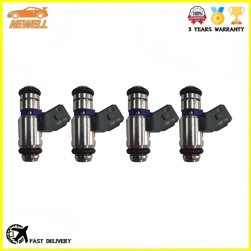 4pcs IWP158 IWP-158 46791211 50103102Y Fuel Injector For Volkswagen Pointer Polo Derby 1.8L 2005-2011 041906031A