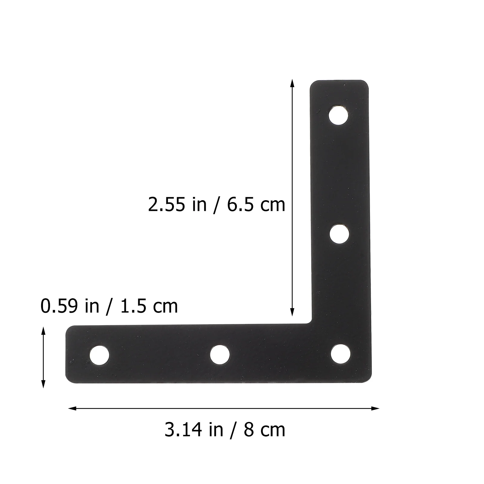 Suporte de prateleira tipo l, 20 peças, ângulo reto, suporte de canto, alta capacidade de carga, fácil de usar, acessório de móveis