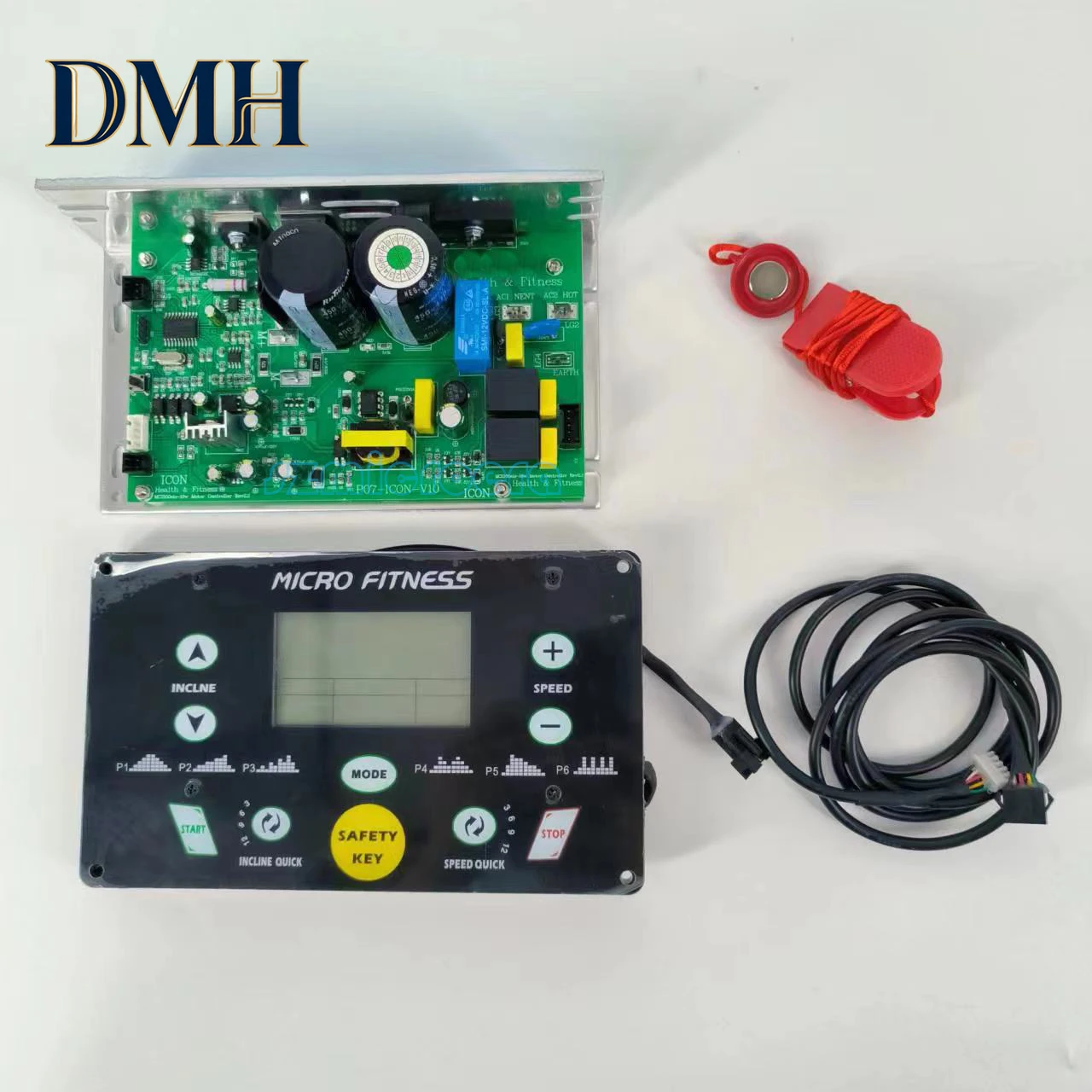 Dmh. Controlador Universal para Motor de Caminadora + Consola, Placa de Control Inferior, Placa de Alimentación para ICON PROFORM Nordic Track