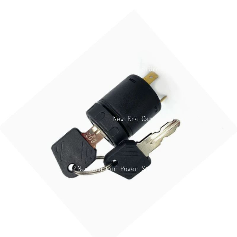 Suitable for forklift lock ignition switch key 7915492618 power lock 802/801 power switch lock 633 key