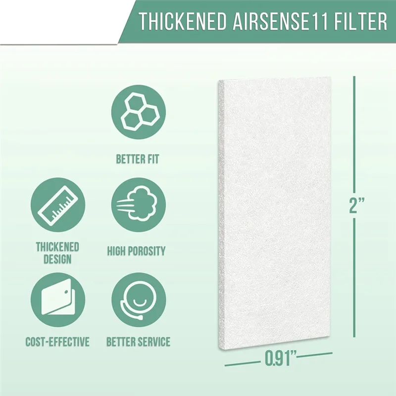 THIVN-30 Packs Airsense 11 Filters - 3Mm Thickened Design For Resmed Airsense 11 Machine